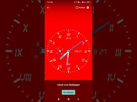 Reloj Live Wallpaper