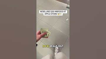 reselling AirPods in the mall! #emoney #cologne #fyp #reselling #airpods
