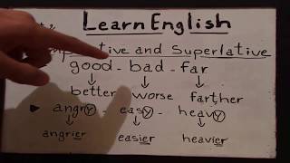 (20)- تعلم اللغة الإنجليزية من الصفر للمبتدئين - الصفات الجزء الثاني( comparative adjectives )