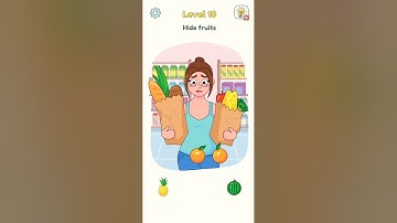 Dop 3 Level 10 "Hide Fruits" Solution Walkthrough