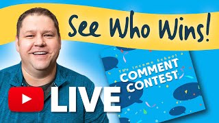 LIVE Blogging Q&A - Contest Winner Announced!