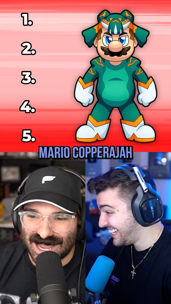 Blindly Rank These Mario That Have Pokemon Power-Ups