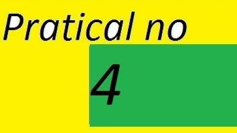 ics stat part 2 practical no 4 part1