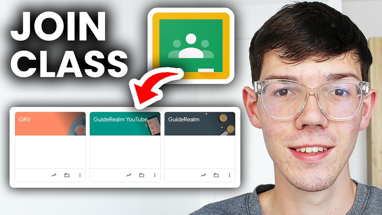 How To Join Class On Google Classroom - Step By Step - YouTube