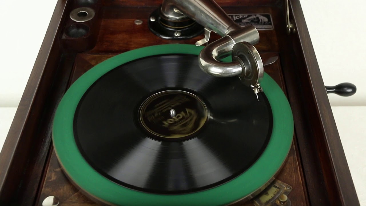 Victor Antique Mahogany Table Top Model VVIX Victrola Phonograph YouTube
