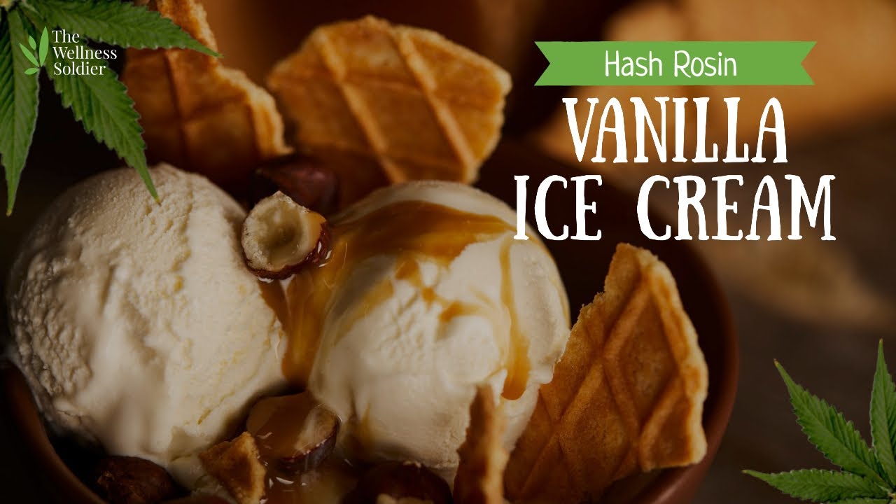 Hash Rosin Vanilla Ice Cream - Using NugSmasher OG Rosin Press
