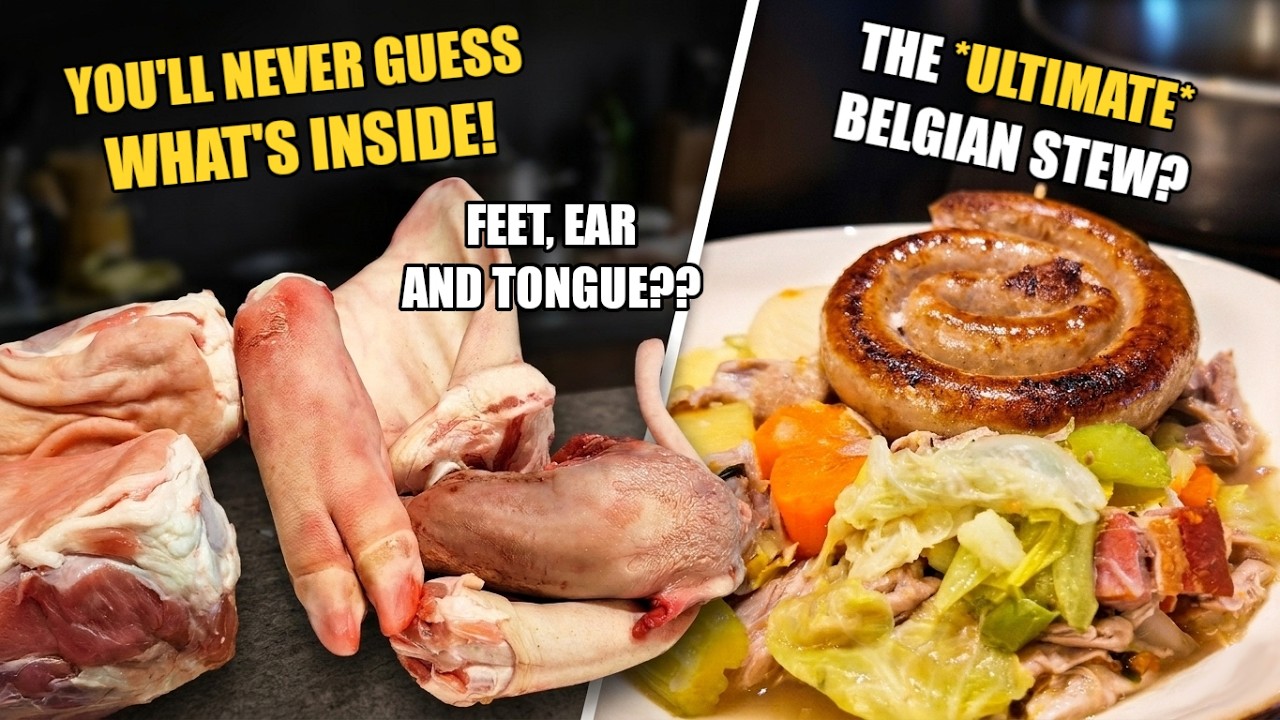 How to Make  Hutsepot - Belgian Winter Stew.