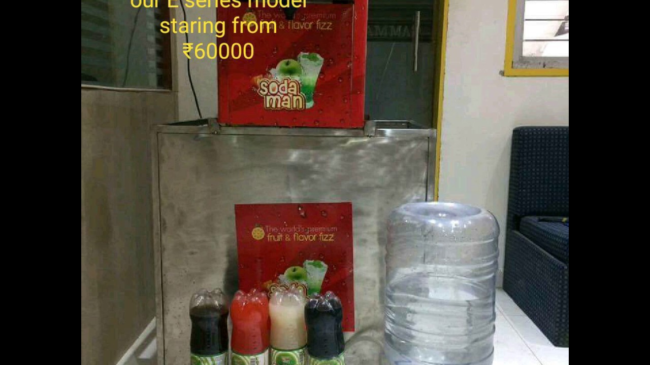 Soda machine India