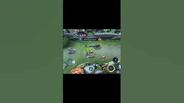 Tendangan Bruno Bikin Karrie Ketar Ketir #mlbb #shortsvideo #shortsfeed #shorts #short #gameplay #ml