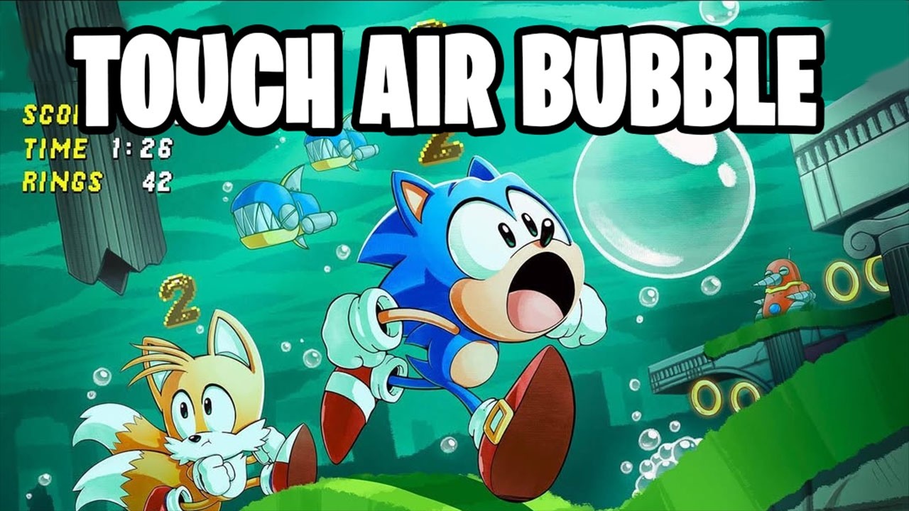 How Fast Can You Touch An Air Bubble in Every Sonic Game?