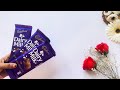 simple and classy chocolate wrapping | dairy milk packing idea | birthday anniversary gift