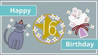 Happy 16th Birthday *v* Send 16th Birthday Wishes / Happy Sweet 16! Happy 16th Birthday *v* Send 16th Birthday Wishes / Happy Sweet 16!