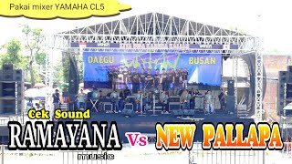 Cek Sound NEW PALLAPA ||RAMAYANA musik  Live Wotan , Sukolilo , Pati
