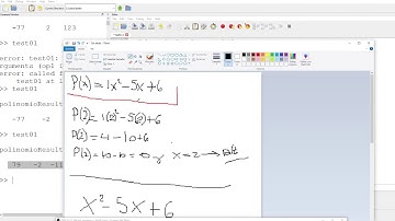 50 Evaluación de Valores en Polinomios  | GNU Octave / MATLAB
