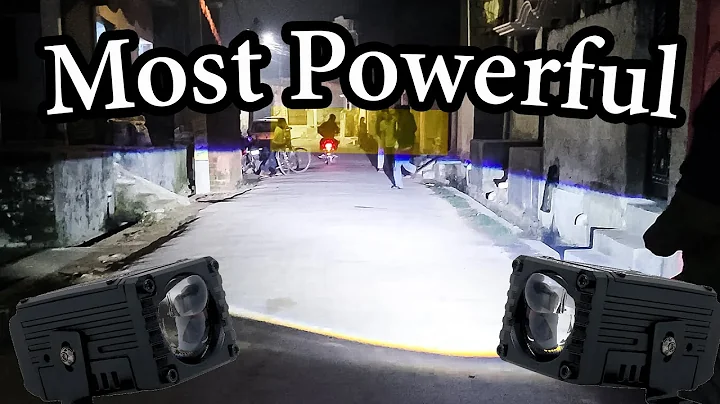 Blaze1 LuiHJG Foglight Review 🔥 | High Beam MiniDrive vs Low Beam Gorilla Projector Comparison