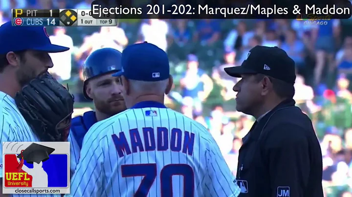 Ejections 201-202 - Alfonso Marquez Ejects Cubs P ...
