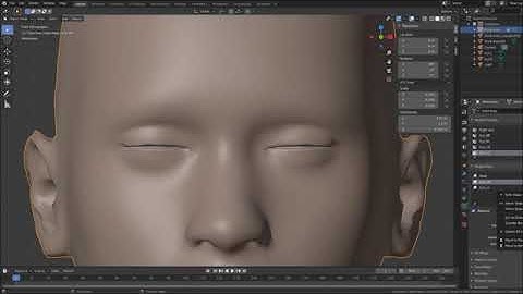 Blender Tutorial :: rigging with shape keys and weight painting
