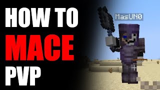 HOW TO MACE PVP in Minecraft