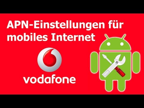 Vodafone: APN-Einstellungen für mobiles Internet