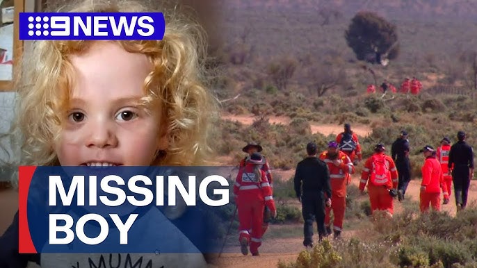 Desperate search continues for missing four-year-old | 9 News Australia