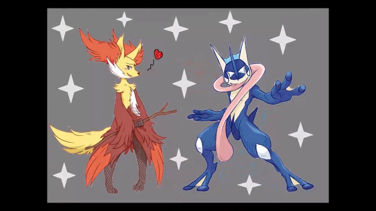 {greninja Y Delphox} Youtube