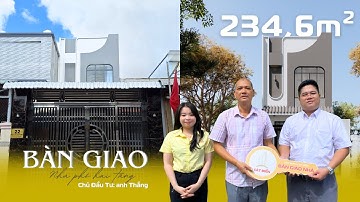 Bàn Giao Căn Nhà Phố Gác Lửng 4 Phòng Ngủ Tại Rạch Sỏi Từ Xây Dựng Cát Biển