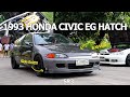 1993 SR3 HONDA CIVIC EG HATCH // FULL CAR REVIEW // B20 Vtec // NAKAKATAKOT SUMAKAY