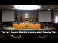 Ordinary Meeting Of Council 17 March 2026