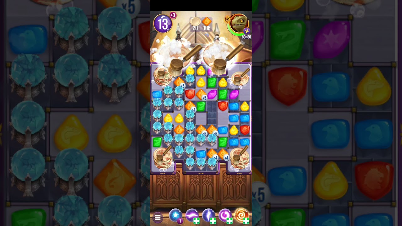 Harry Potter: Puzzles & Spells level 1669 no boosters