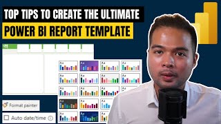 top tips to create the ultimate power bi report template // beginners guide to power bi in 2022