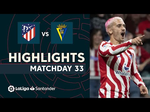 Resumen de Atlético de Madrid vs Cádiz CF (5-1)