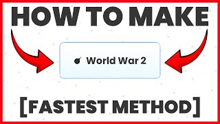How To Make World War 2 In Infinite Craft (2025) FASTEST METHOD