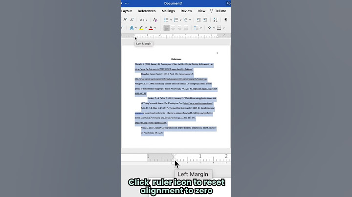 Set a Hanging Indent in Microsoft Word… EASIEST Trick!