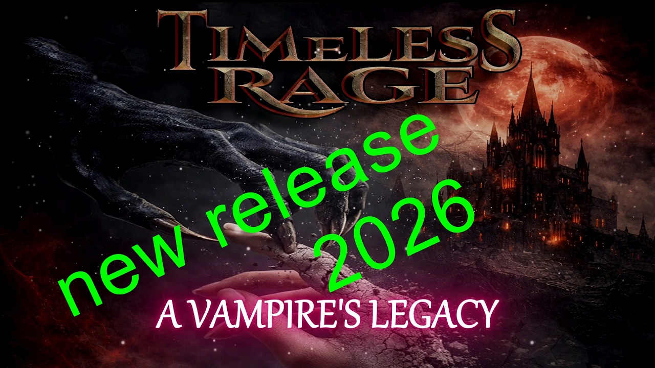 Timeless Rage - A Vampire's Legacy (official lyric video) [Symphonic Power Metal meets Gothic Metal]