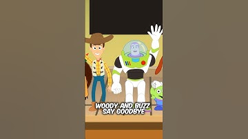 Woody and Buzz Say Farewell.. 🤠👩‍🚀🚀 | Toy Story 3 (Pt. 3) #toystory #disney #pixar #shorts