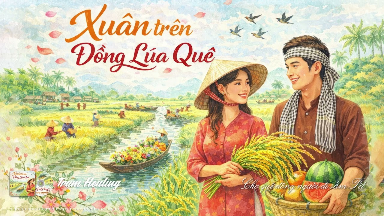 Xuân Trên Đồng Lúa Quê 🌾 | Nhạc Xuân Miền Tây Rộn Ràng | Đám Cưới Miền Tây Ngọt Ngào 2026