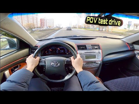 2008 Toyota Camry XV40 (2.4 AT) POV test drive