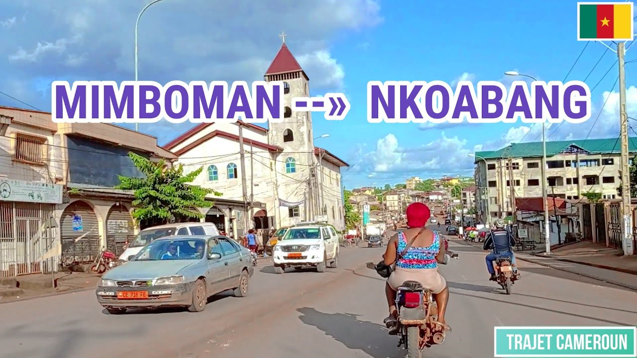 (Yaoundé) Allons à Nkoabang par Mimboman jusqu'à Nlobisson - Trajet Cameroun