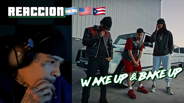 Reaccion a Duki x Wiz Khalifa x Arcangel - Wake Up & Bake Up // SholoGG