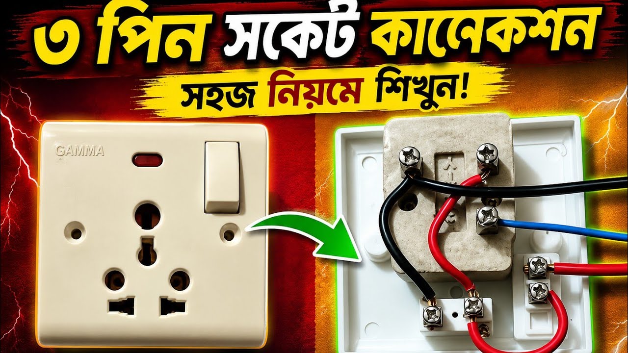 Multi-Socket Switch | Stone Ceramic Copper | Free Back Cover