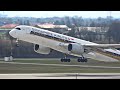 30 Minutes of Plane Spotting at Munich Airport (MUC/EDDM) - Landings &amp; Takeoffs at RWY 08R/26L