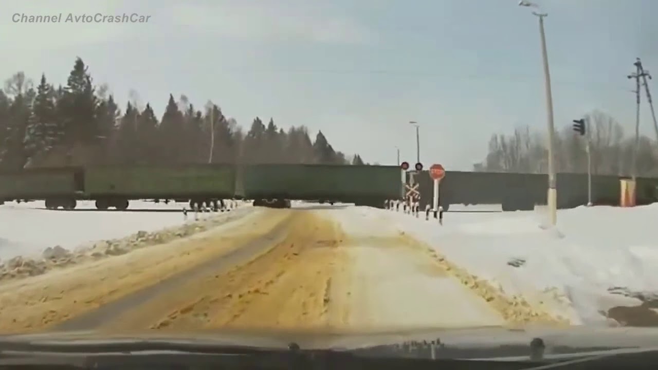 Russian  Train Crashes     Car Crash Train Compilation  Extreme Street Fights & Knock Out Instant Ka