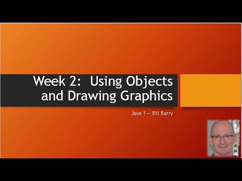 Java1-02 Using Objects and Drawing Graphics - Demo2 - YouTube