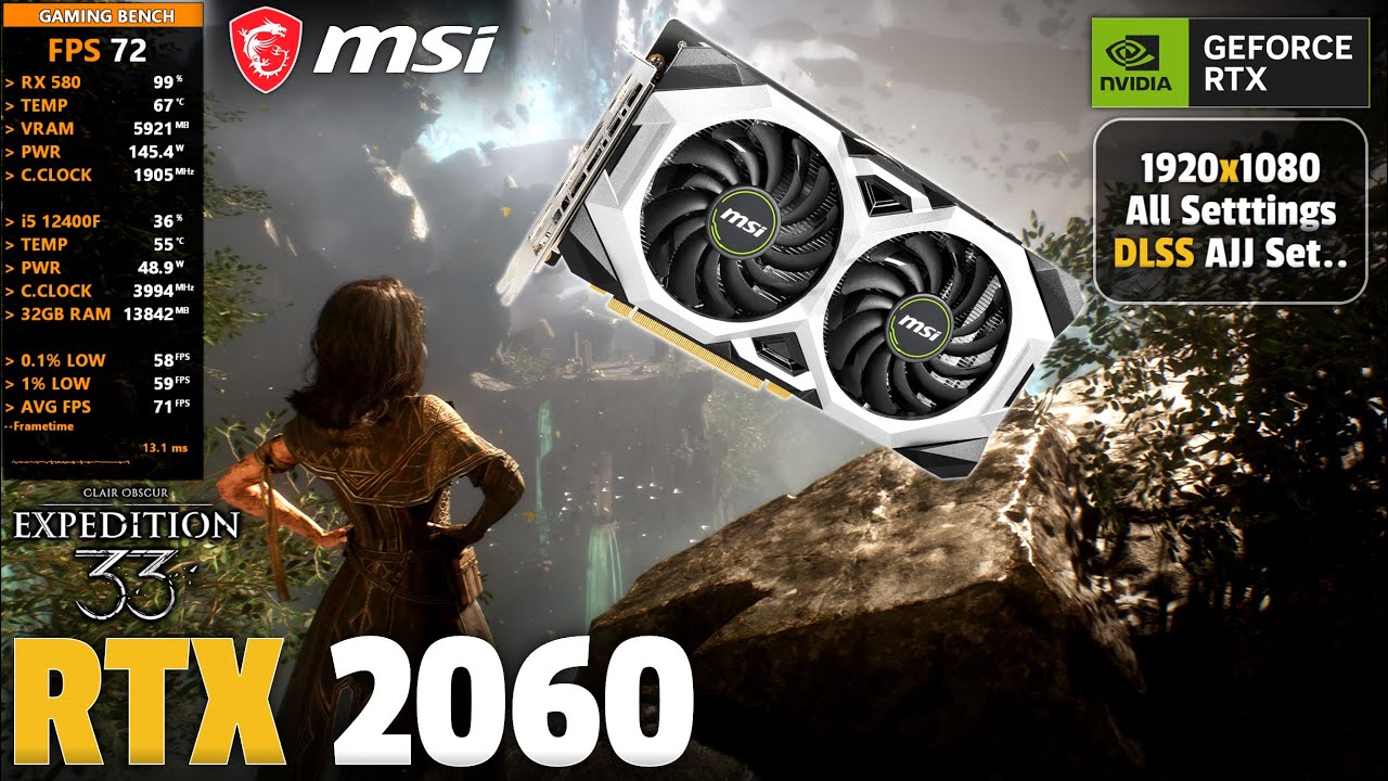 RTX 2060 | Clair Obscur: Expedition 33 | 1080p All Settings - YouTube