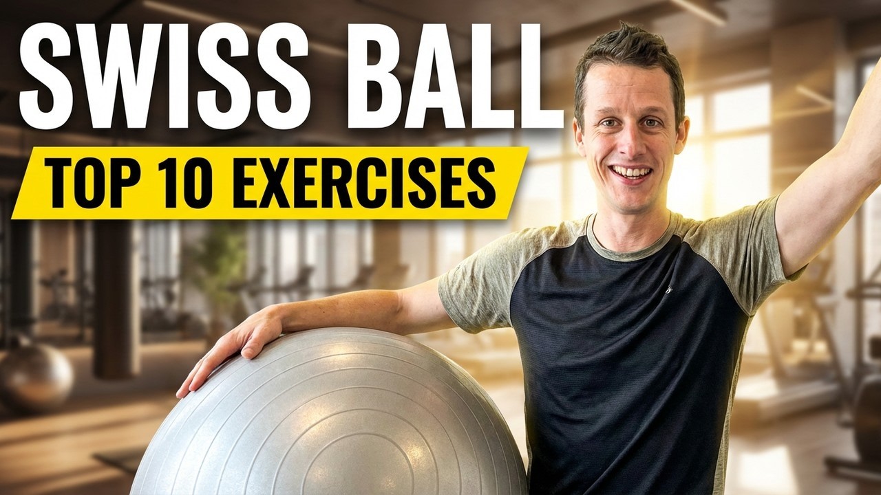 Top 10 exercices avec SWISS BALL