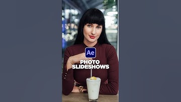 Create Fast Photo Slideshows in After Effects #tutorial