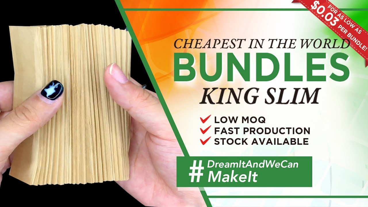 ROLLING PAPER BUNDLES FOR INDIA | 2+2 | 3+3 | PRE ROLL CONES | AS LOW AS $0.03 WHITE OR BROWN BUNDLE