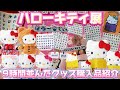 【ハローキティ展】9時間並んで購入した笑いあり涙ありの最高なグッズ達をご紹介します🥹🎀🍎🌈