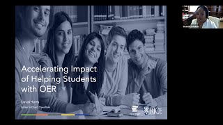 OER Webinar with David Harris