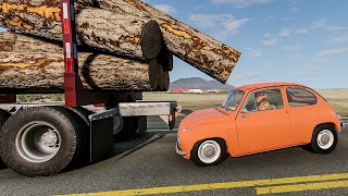 Dangerous Objects and Car Crashes №1 | BeamNG.drive